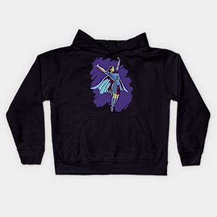 Super Feminist Woman Kids Hoodie